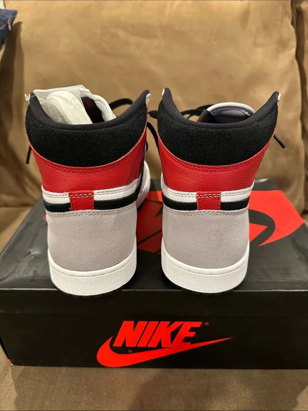 Jordan 1 Retro High OG “Smokey Grey” size 12.5